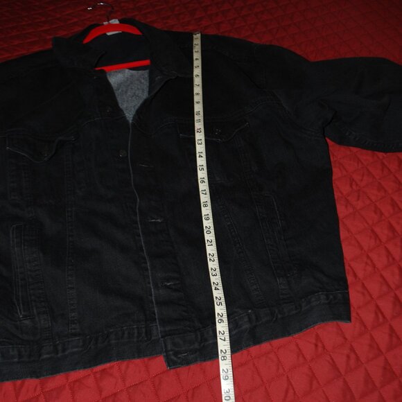 Black Denim "Mountaineer" Casino Jacket - Made in the USA - XXL - Picture 5 of 7